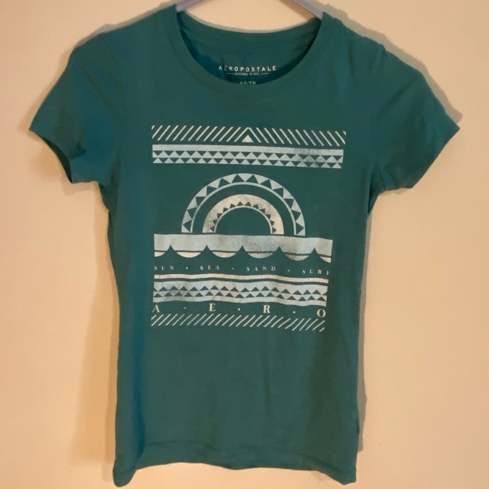 Blue Aeropostale tee